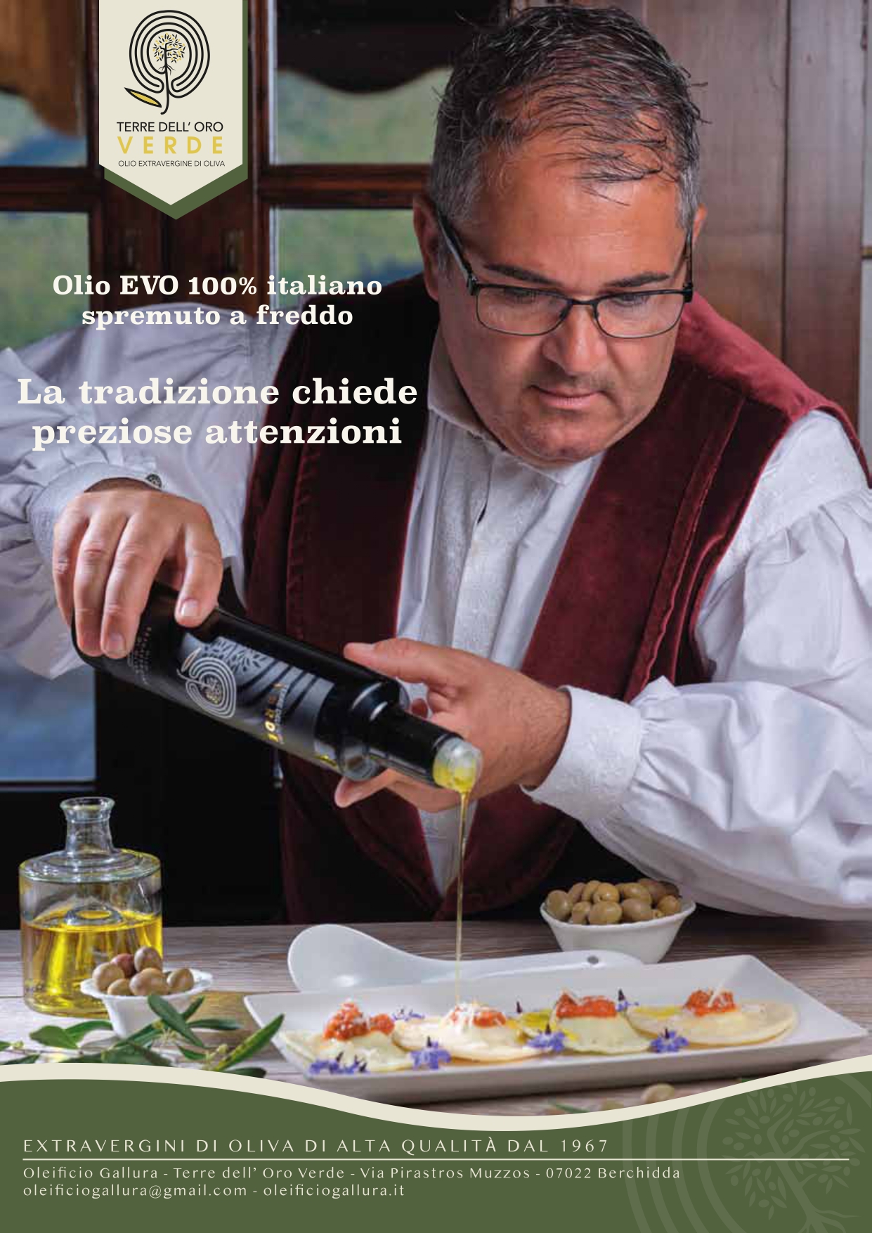 Olive e olio in Gallura: le caratteristiche e gli usi in cucina