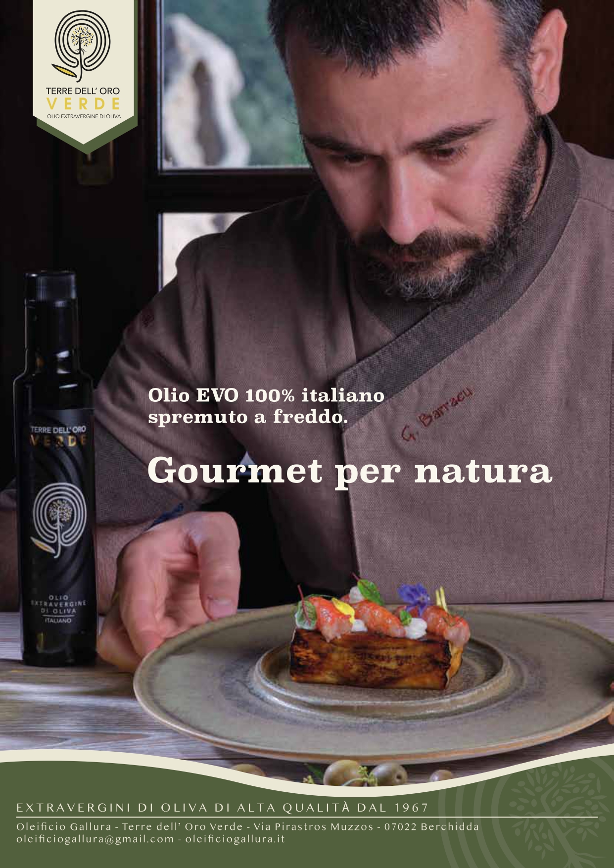 Olive e olio in Gallura: le caratteristiche e gli usi in cucina